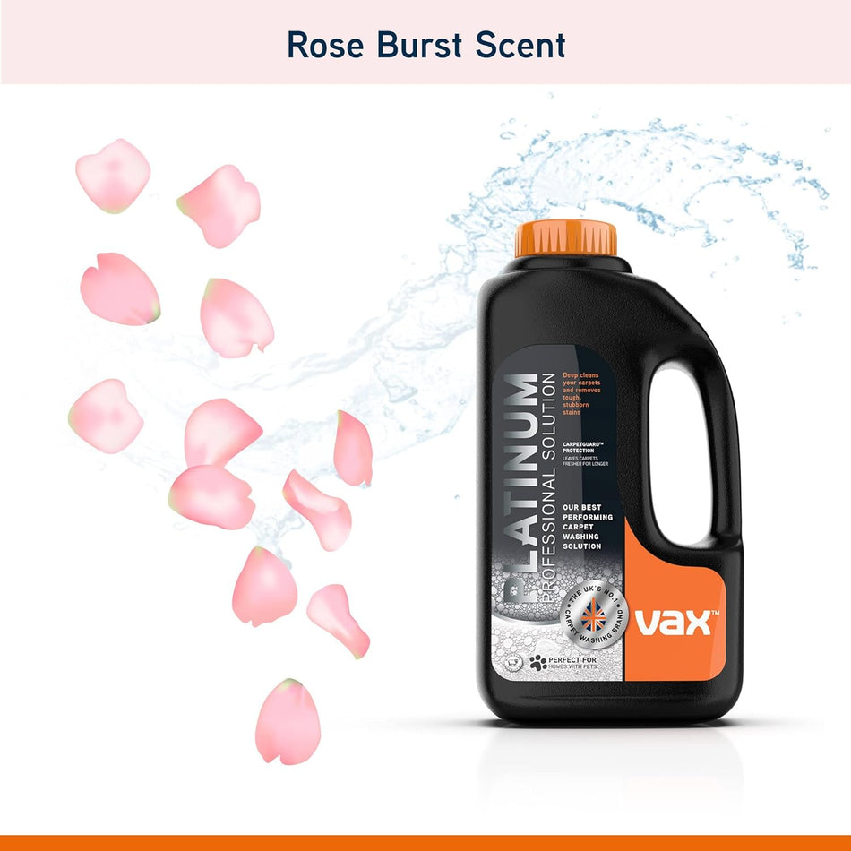 Vax Platinum Professional Carpet Cleaner Solution 1.5 Litre