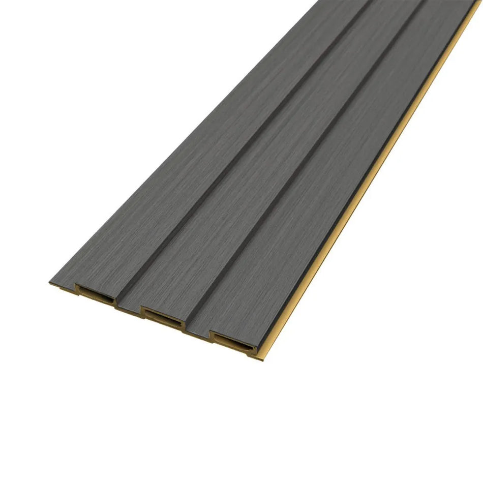 mb thermo slat panel charcoal grey 2.6m