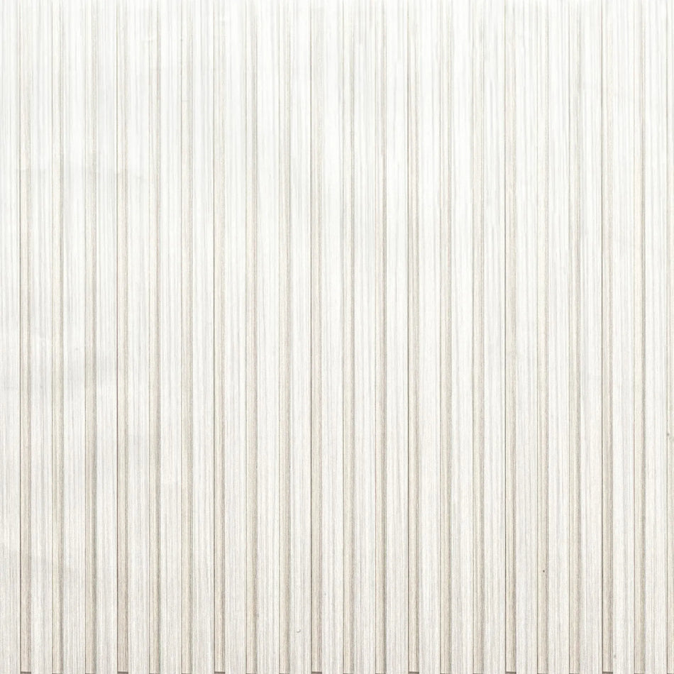 Thermo Slat Wall Panel – Charcoal White PVC | 2.6m Decorative Vertical Slat Panel