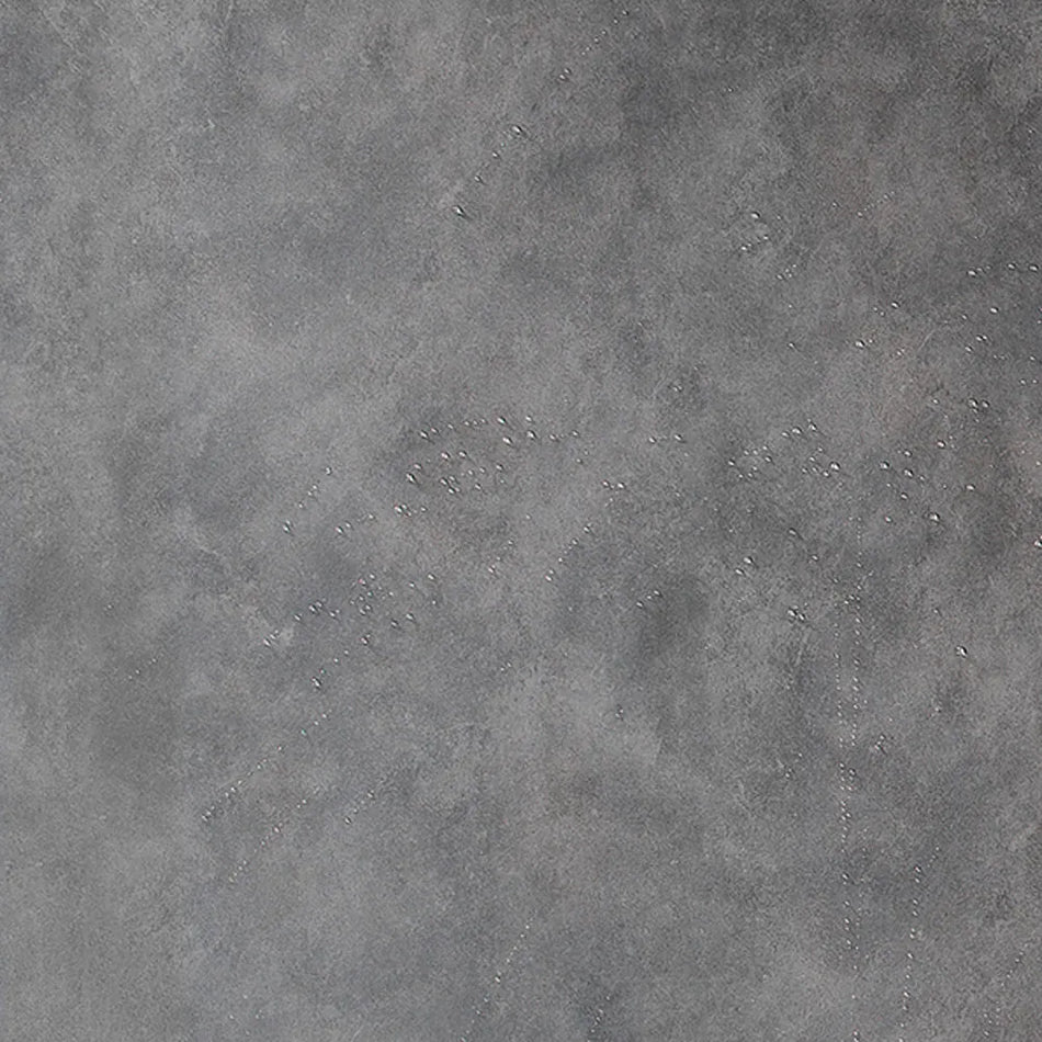 Close-up of Dumawall+ Mystic Grey panel showing textured stone-effect finish in mid-grey tones