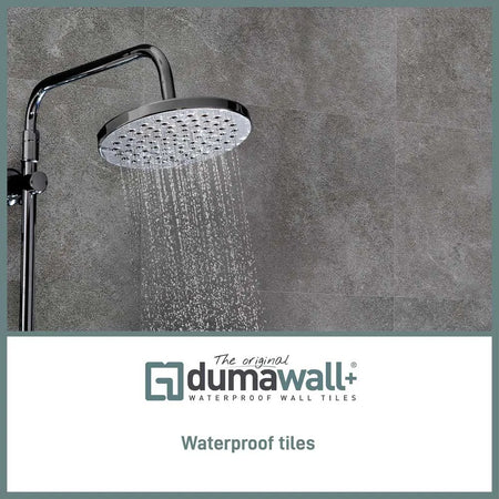 Dumawall+ wall panels are 100% waterproof, perfect for bathrooms, showers, and wet rooms with a durable PVC finish