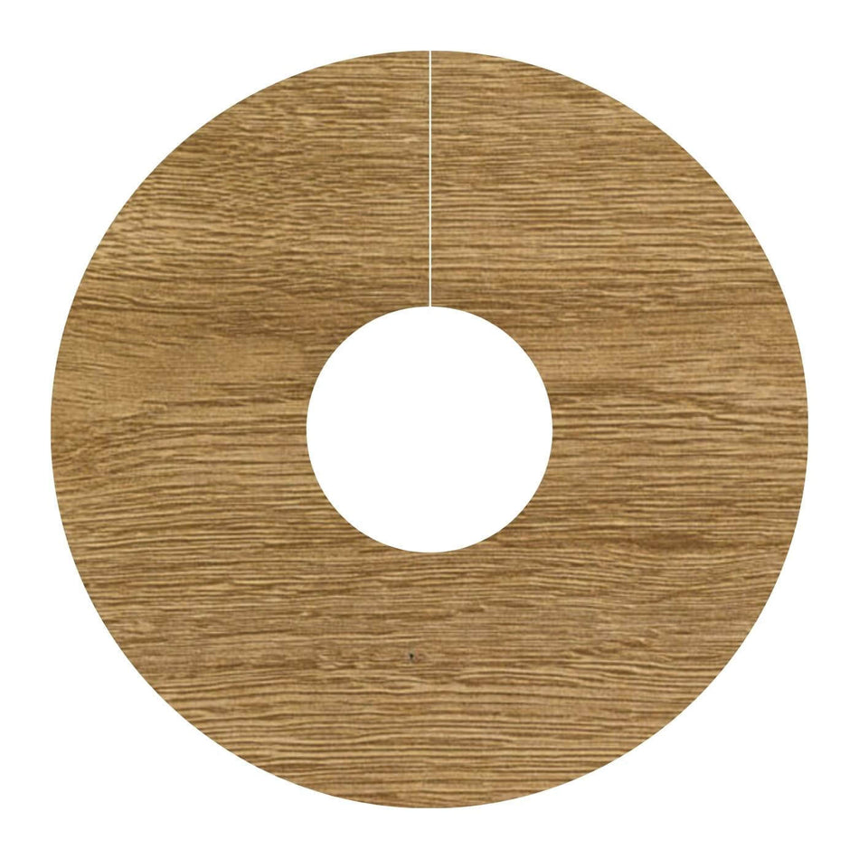 FC18 – Dark Oak Self-Adhesive PVC Radiator Pipe Covers – Pack of 4