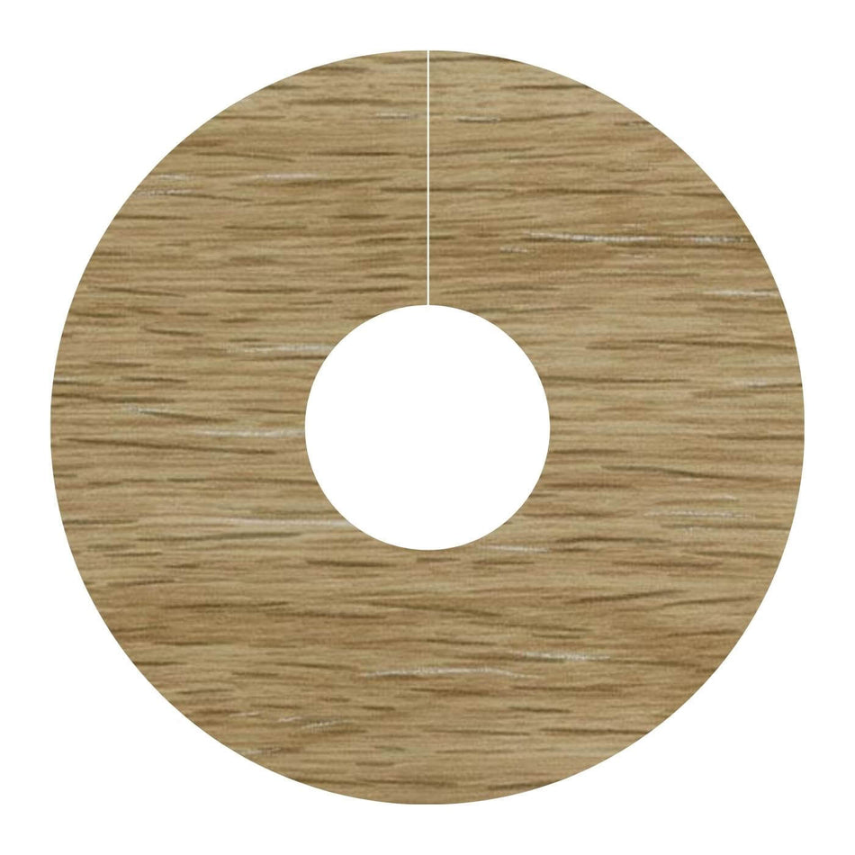 FC51 – Universal Oak Self-Adhesive PVC Radiator Pipe Covers – Pack of 4