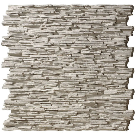 Alpes Slate Italian White Panel Stone – Decorative Stone Wall Cladding Panel for Interior & Exterior