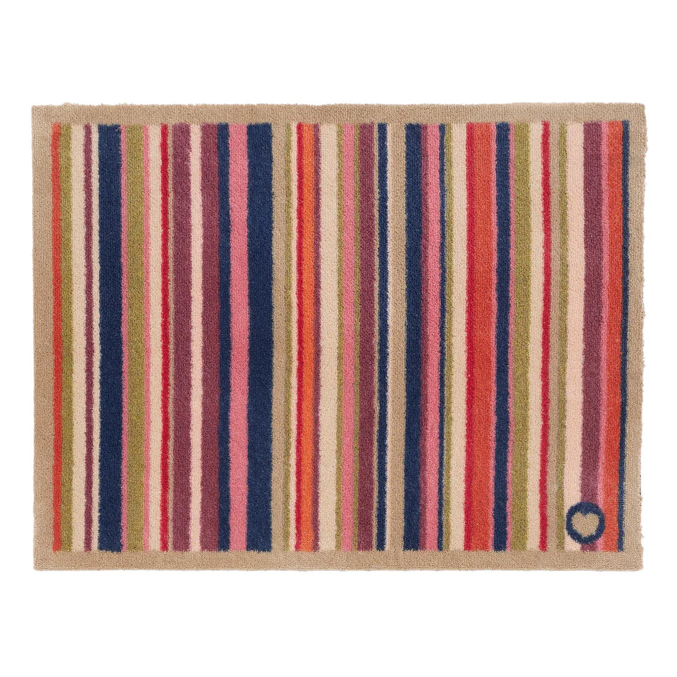 Hug Rug Sunset Stripe eco doormat full view