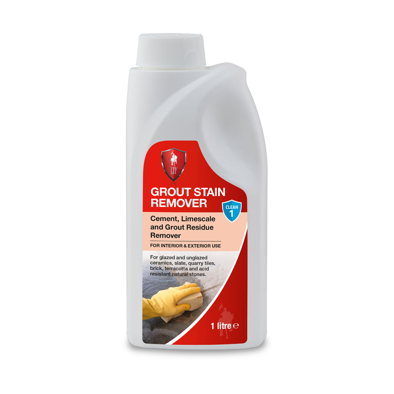 LTP Cement, Limescale, Grout Residue and Grout Stain Remover for Interior & Exterior Use