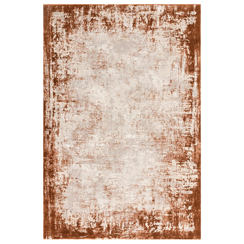 Asiatic Kuza Border Terracotta Rug