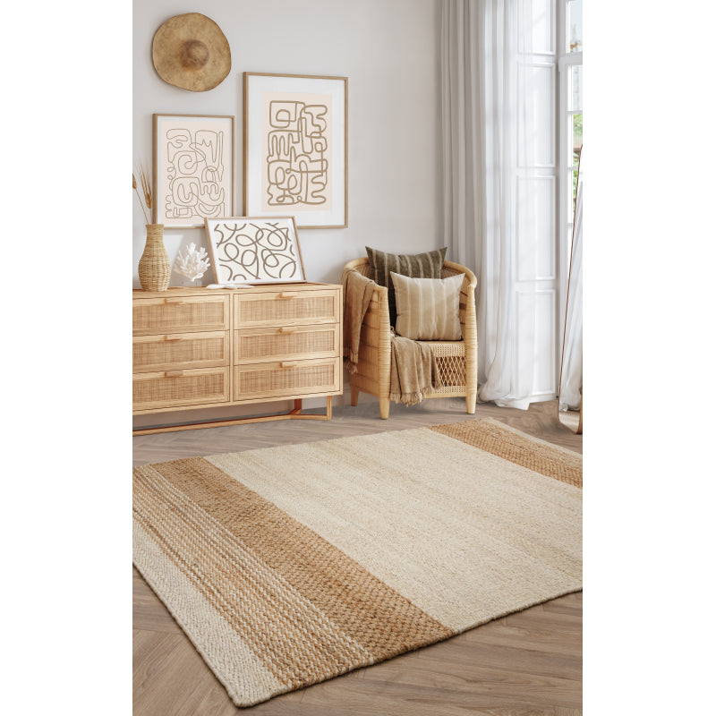 Asiatic Cedar Natural Bleach Jute Rug