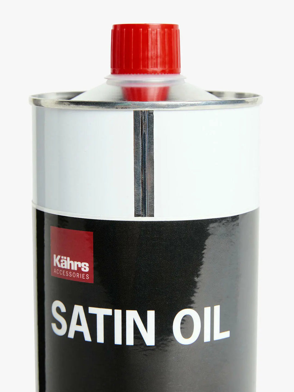 Kahrs Satin Oil 1 Litre For Parquet Floors - For Wood Floor Maintenance Natural