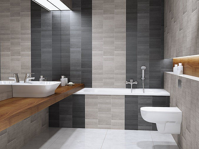 silver tile effect pvc wall panels 2650x250mm