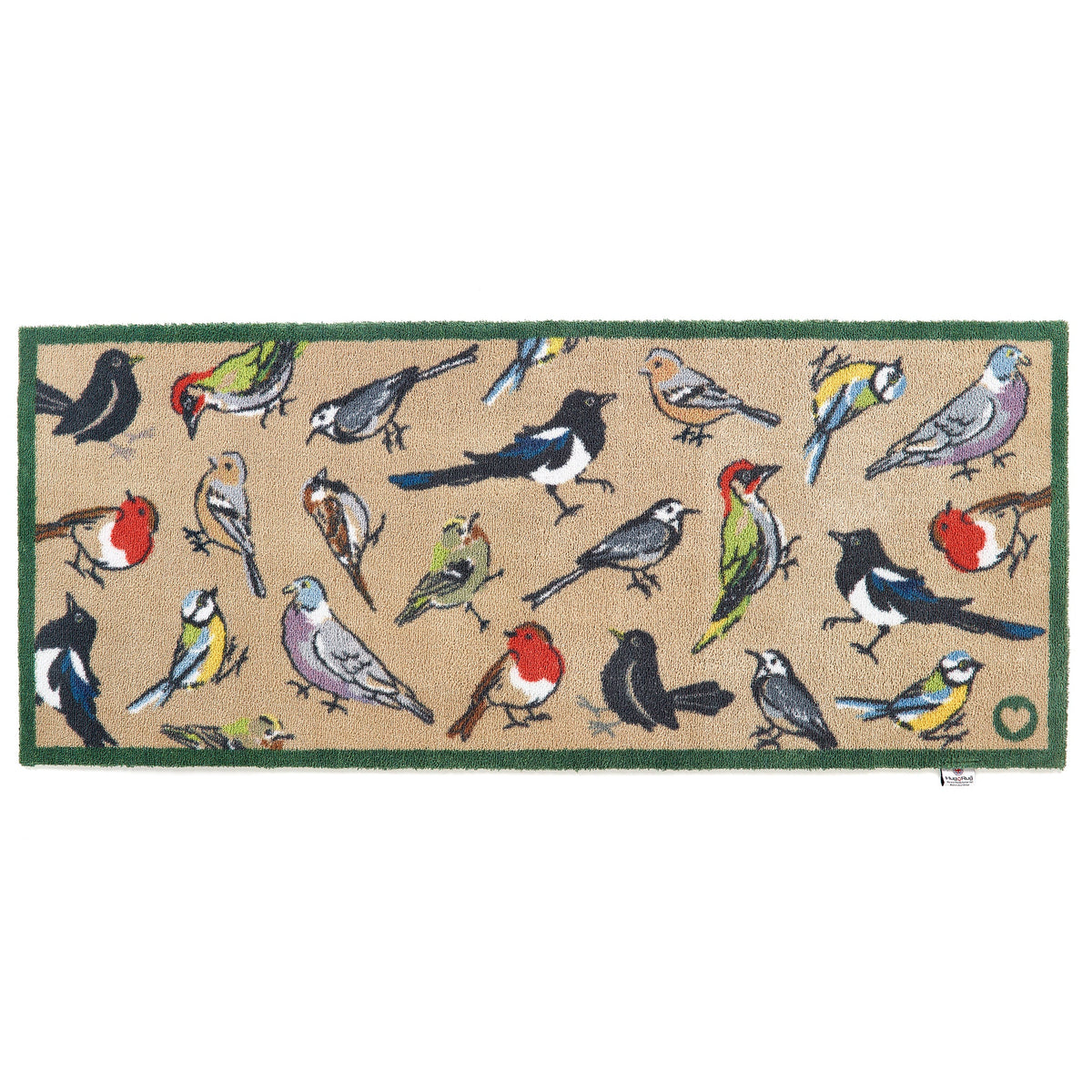 Machine washing Hug Rug Bird Watcher Doormat

