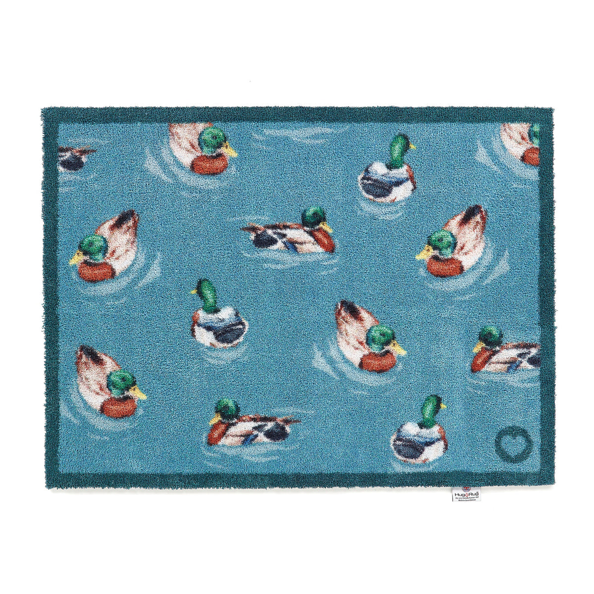 Hug Rug Swimming Ducks  65x85cm indoor mat main front facing picture