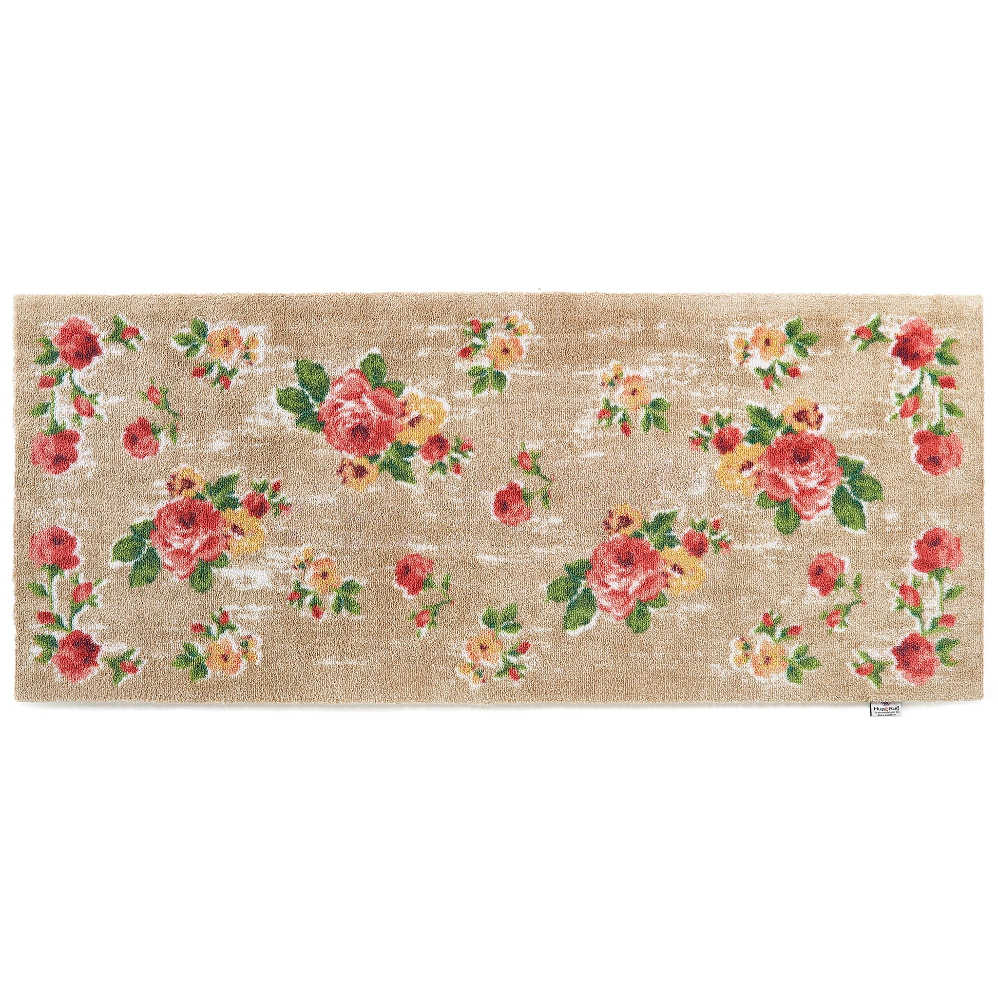 Hug Rug Vintage Roserunner with floral design