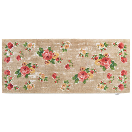 Hug Rug Vintage Roserunner with floral design