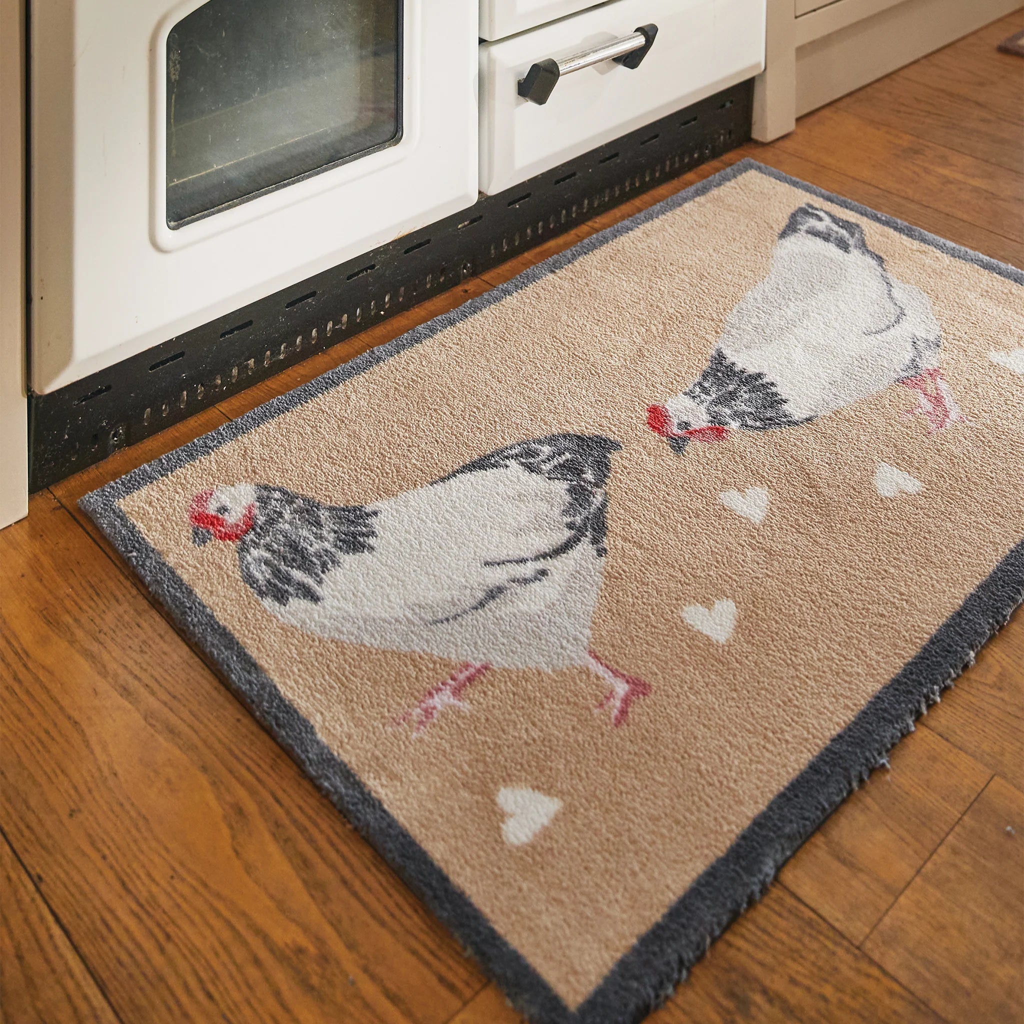 machine washing hug rug animal chicken mat

