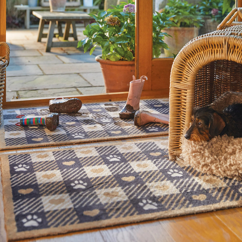 Hug Rug Pet Check 1 placed at home entrance

