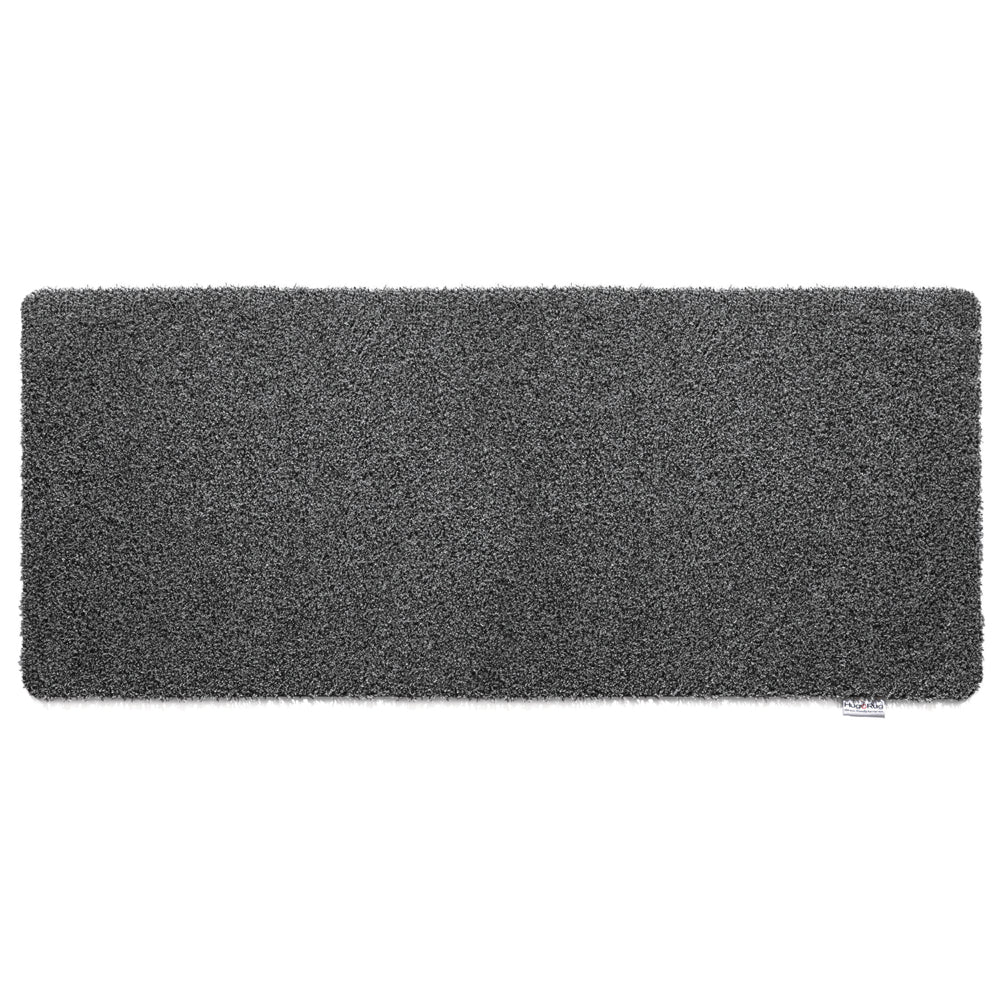 Hug Rug Plain Fleck - Charcoal Doormat Runner