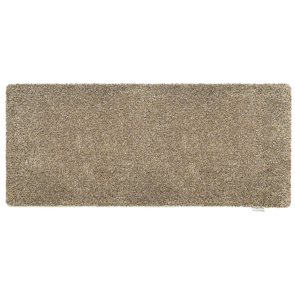 Beige runner on a white background