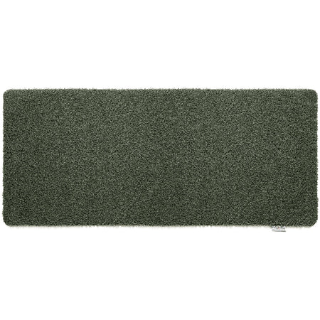 Hug Rug Plain Fleck sage green indoor runner

