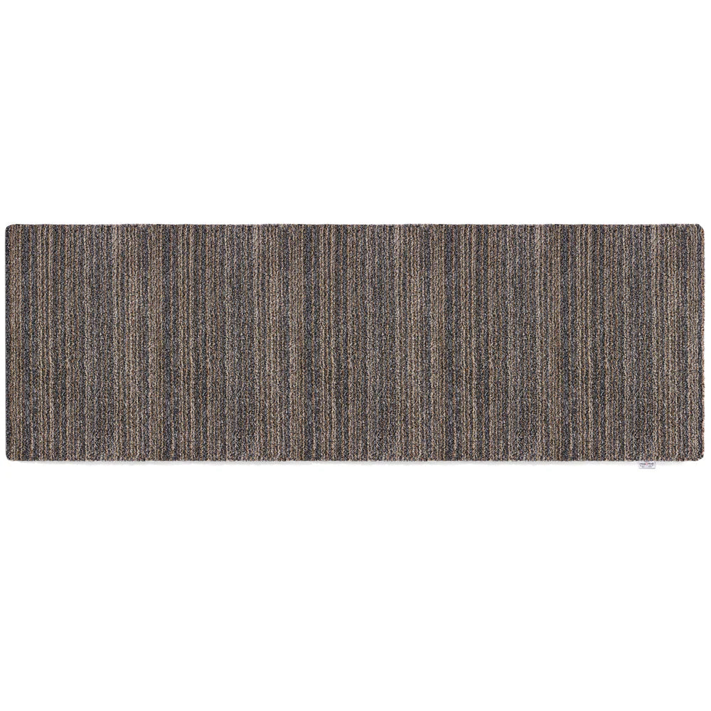 Hug Rug Plain Candy slate indoor doormat runner size is 65 x 200 cm
