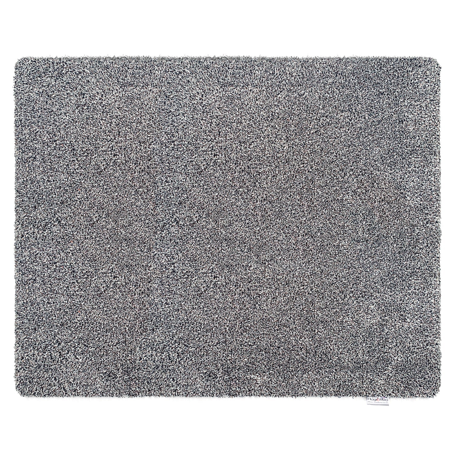 Gray doormat on a white background