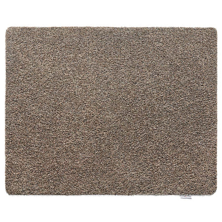 Brown textured rug on a white background