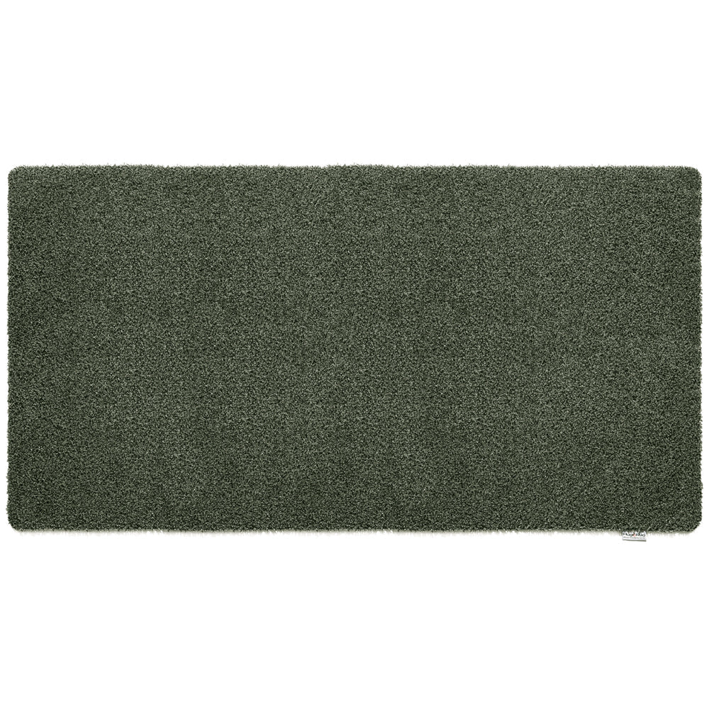 Hug Rug Plain Fleck sage green indoor runner