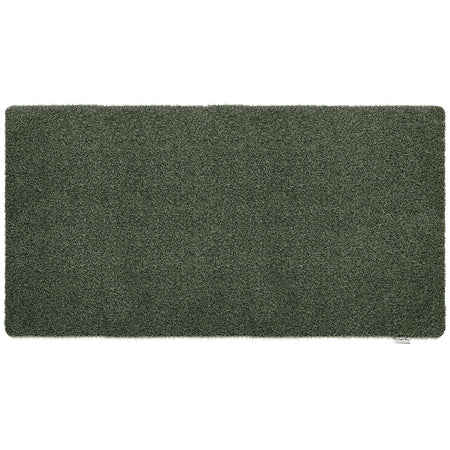 Hug Rug Plain Fleck sage green indoor runner