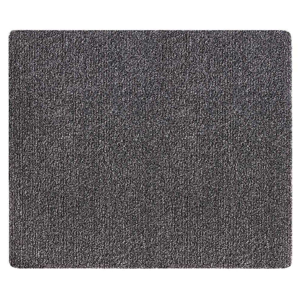 My Mat Cotton Charcoal indoor washable doormat fleck design 80x95cm