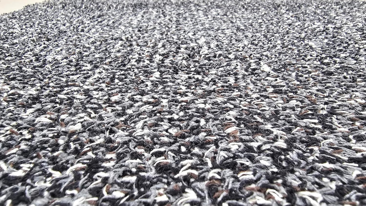 Close-up of absorbent cotton fibres on Amtico Graphite mat
