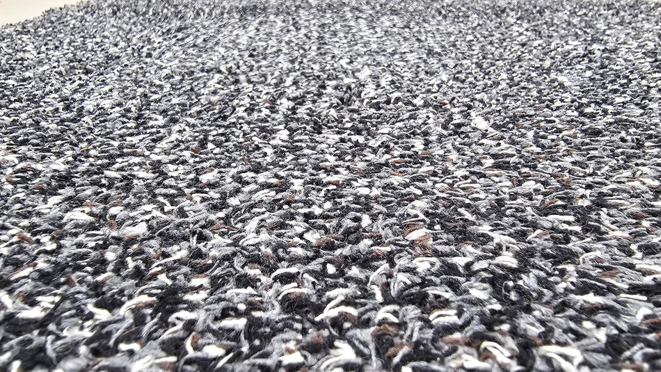 Close-up of absorbent cotton fibres on Amtico Graphite mat