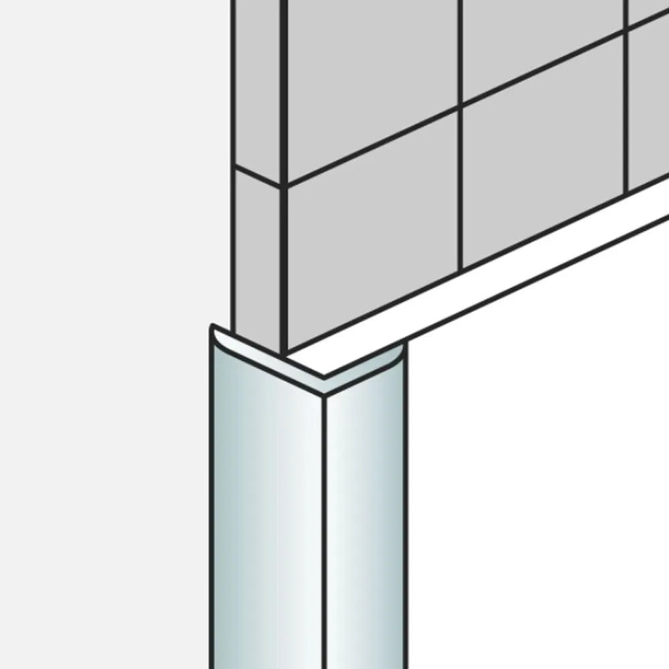 90 degree aluminium wall panel corner profile

