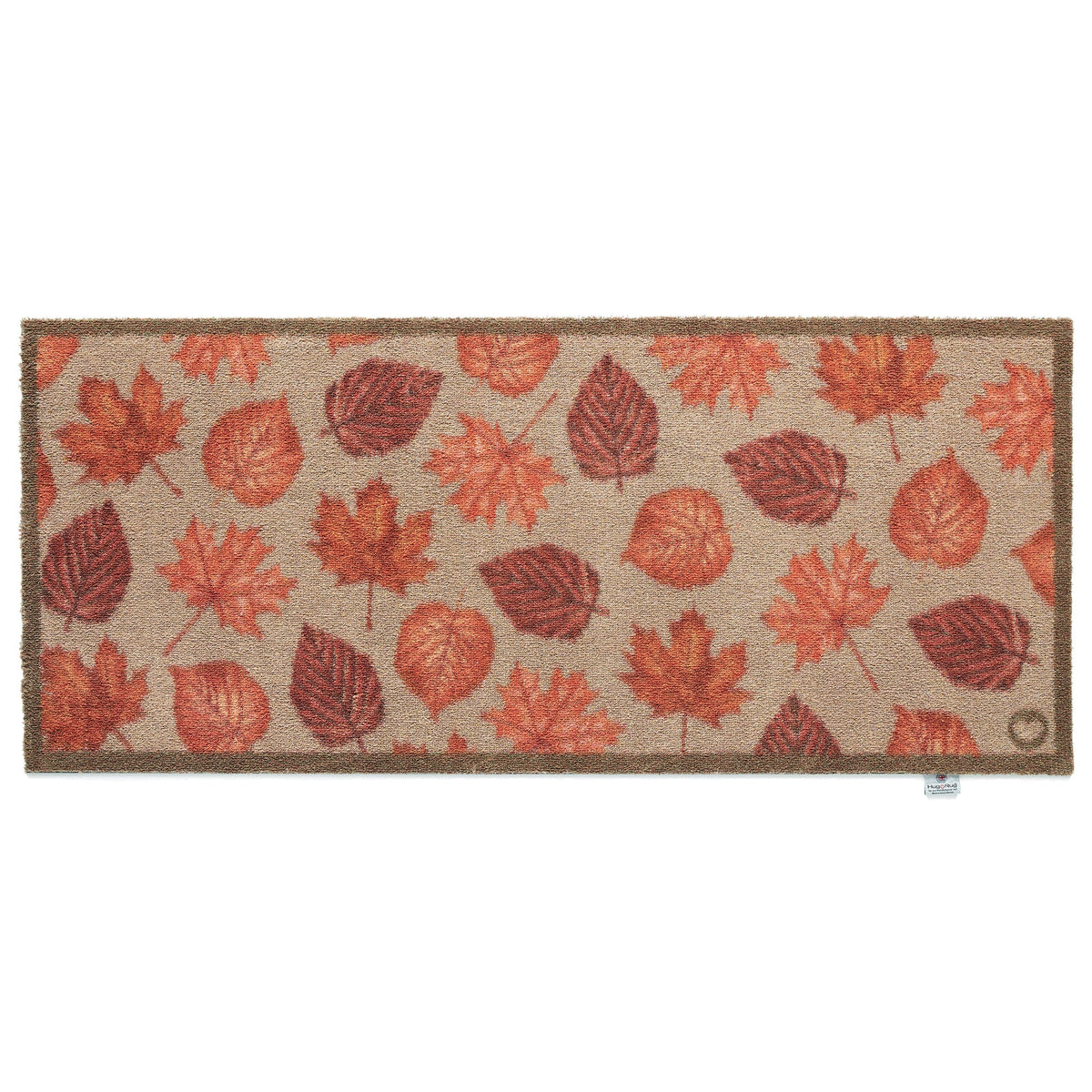 Decorative autumn rug for indoor entranceways

