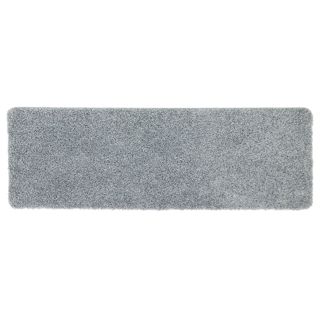 Rectangular My Rug Fleck Blue rug on a white background