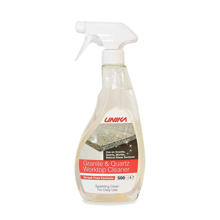 Unika Granite & Quartz Worktop Cleaner 500ml bottle