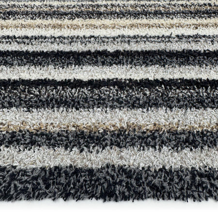 Candy Monochrome Hug Rug close-up texture