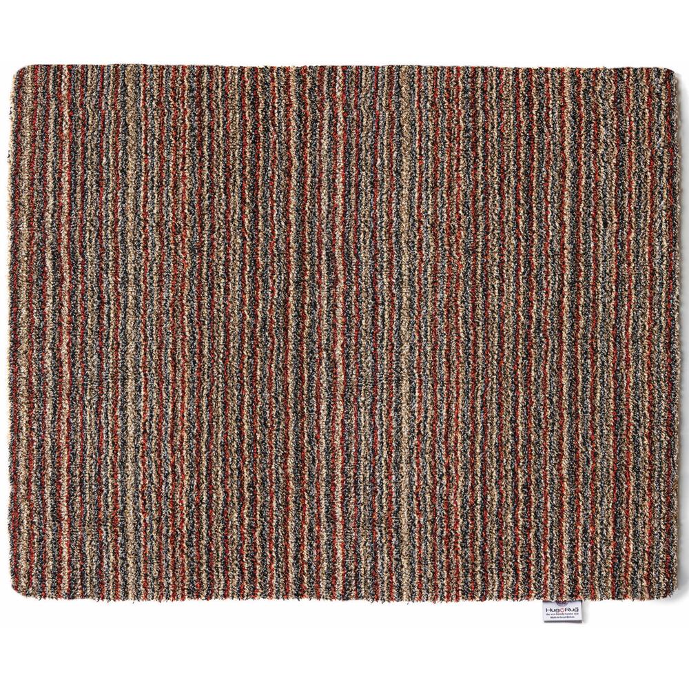 Hug Rug Plain Candystripe indoor doormat larger size 80x100cm