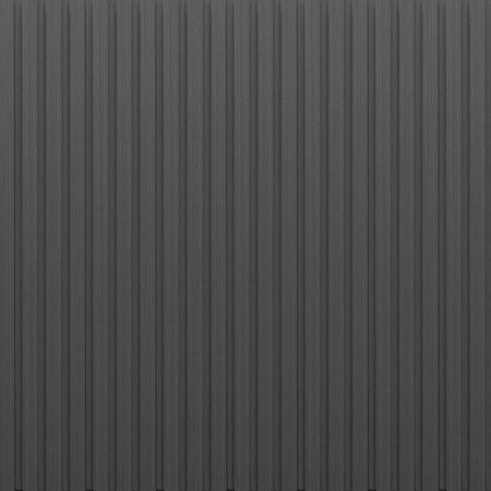 charcoal grey woodgrain slatted pvc panel
