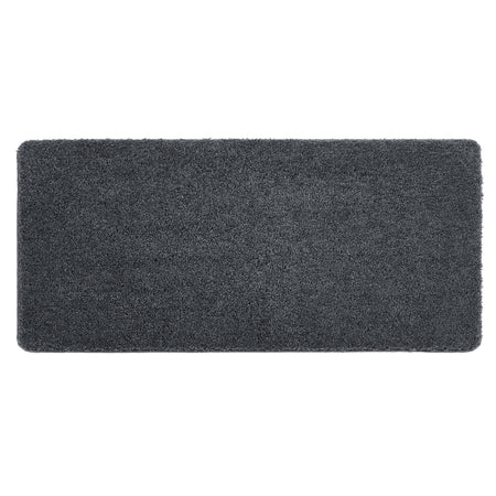 My Rug Charcoal Rectangular charcoal doormat on a white background