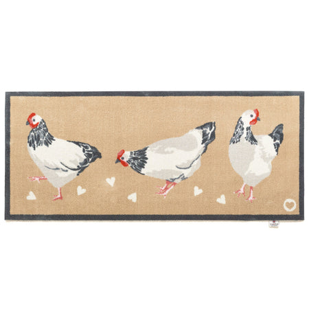 recycled rubber backing grip hug rug

