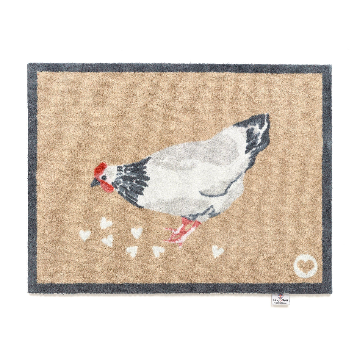 hug rug chicken 1 doormat front entrance

