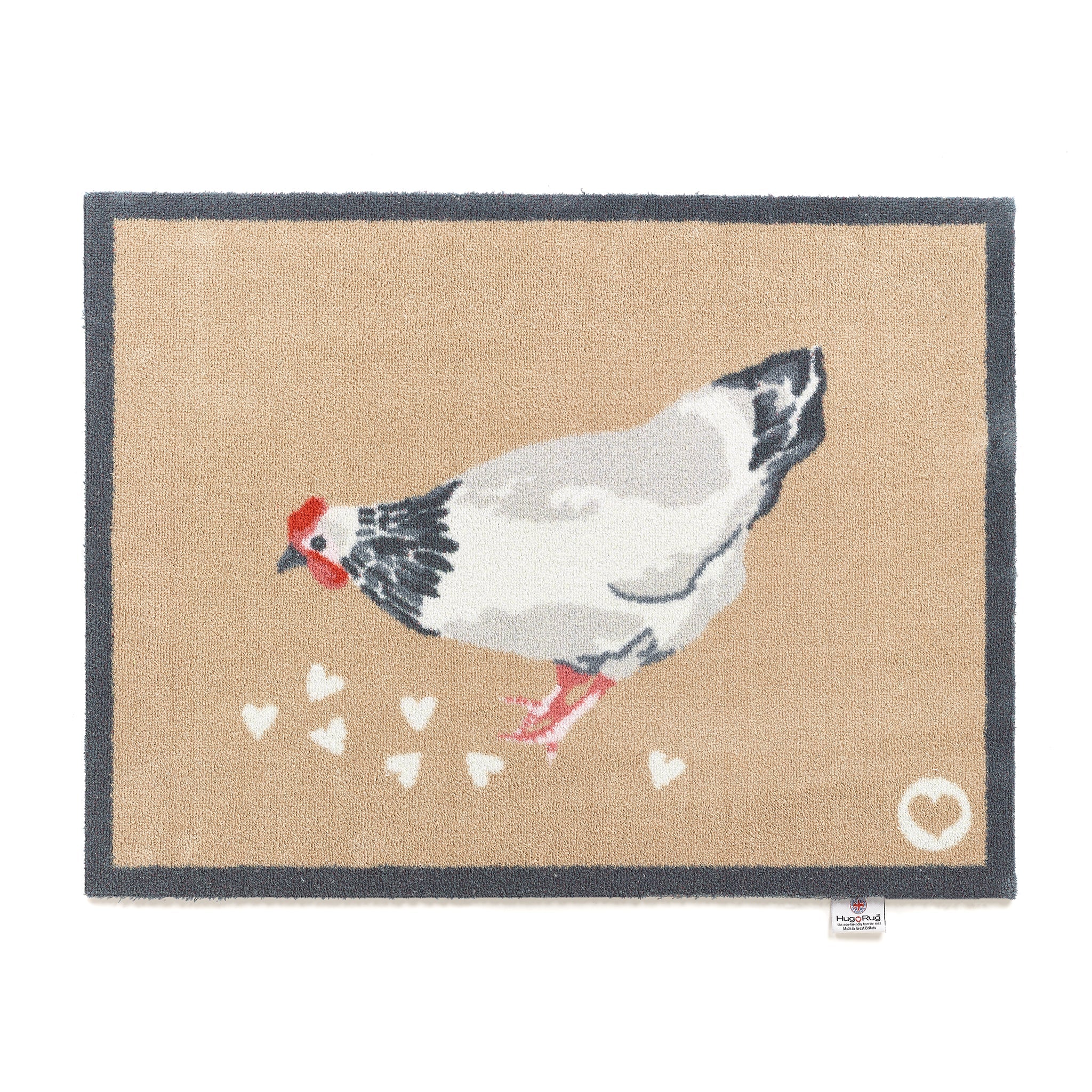hug rug chicken 1 doormat front entrance

