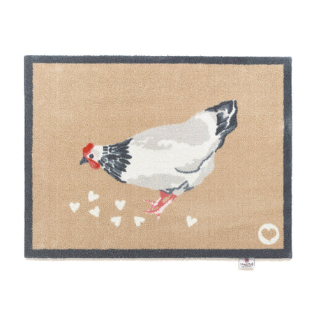 hug rug chicken 1 doormat front entrance

