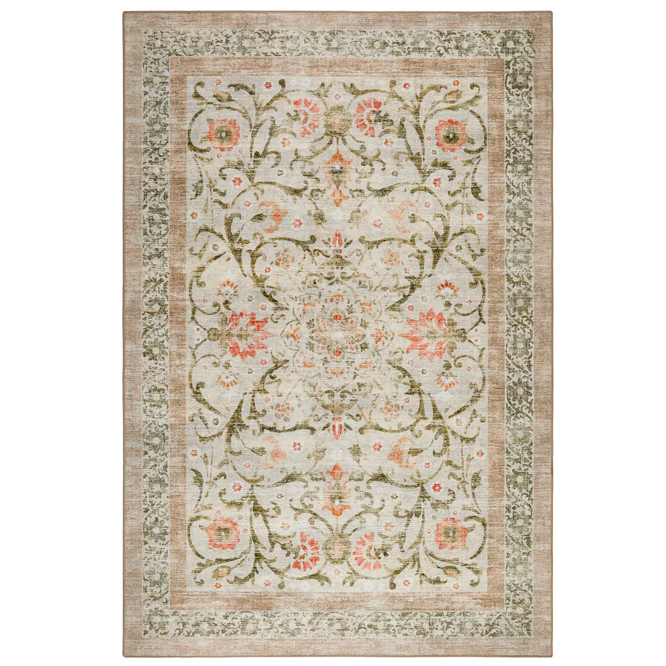 Hug Rug Country Paisley rug with garden-inspired floral design

