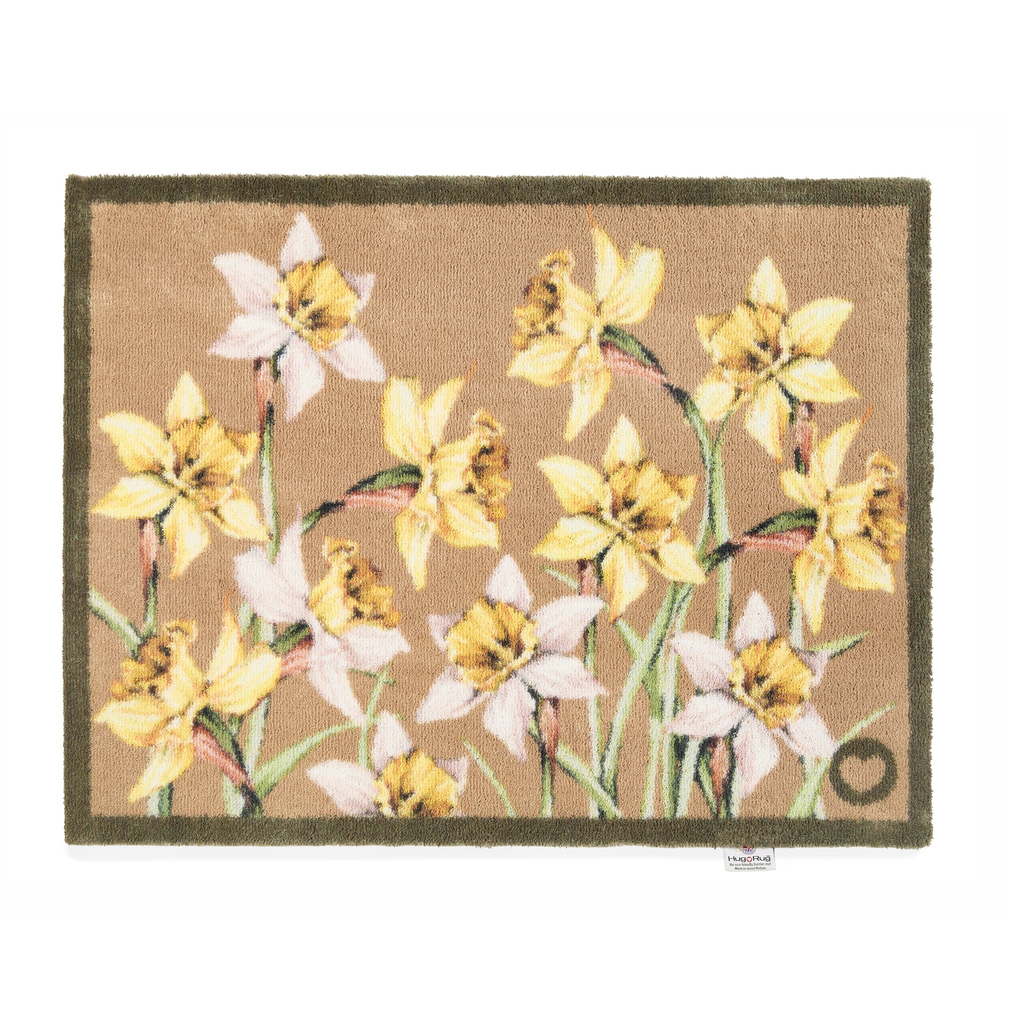 Hug Rug Daffodil Blooms with bright yellow flowers

