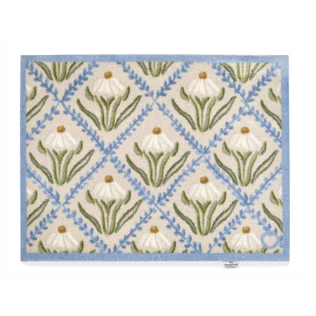 Hug Rug Daisy Trellis floral indoor mat

