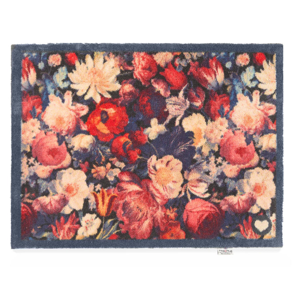 Hug Rug Dark Florals indoor doormat

