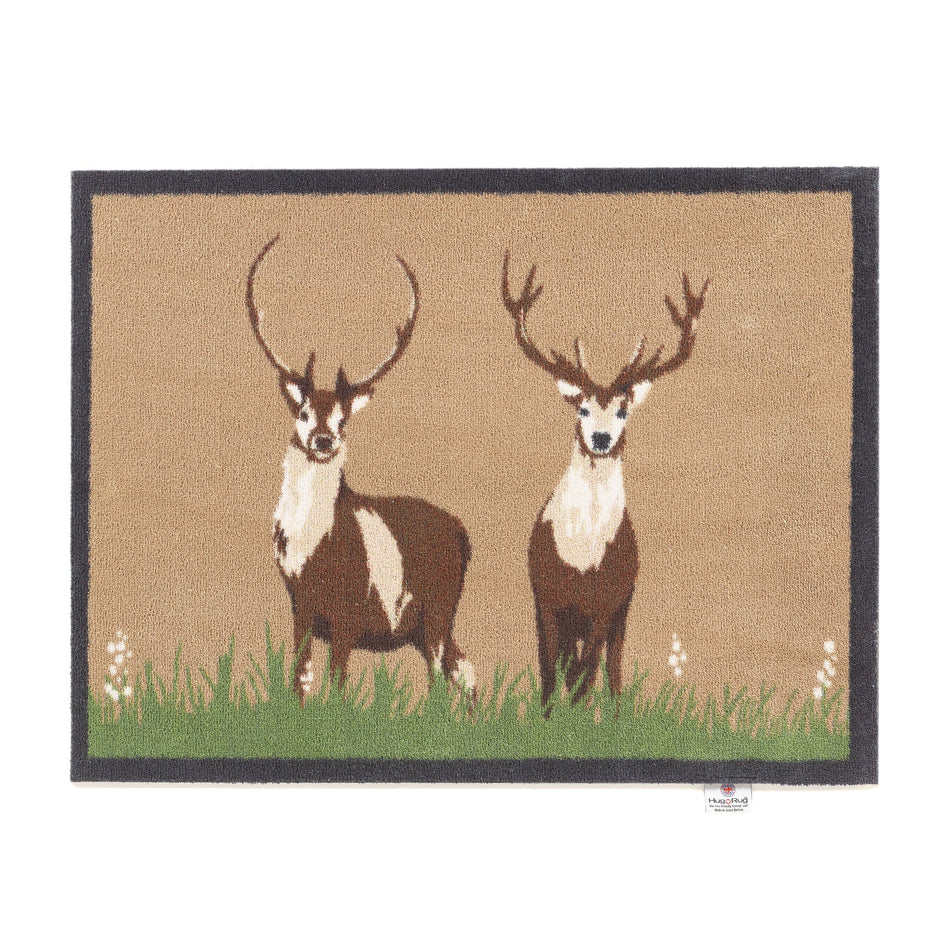Hug Rug Deer 1 Doormat with deer design

