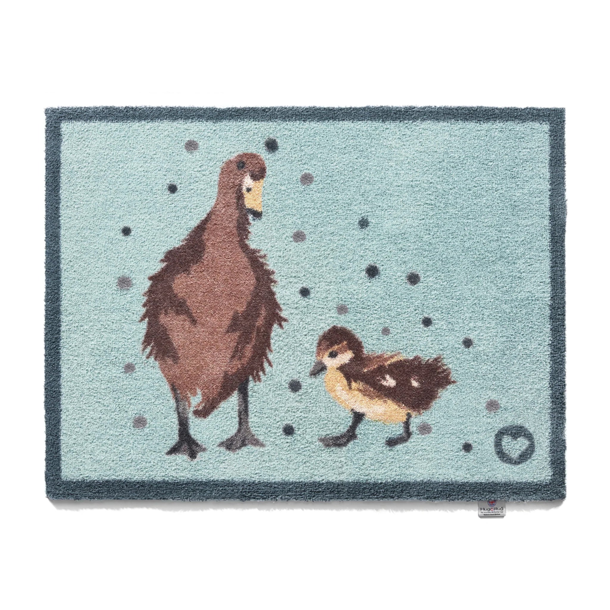 hug rug ducks 1 doormat with duck and duckling print

