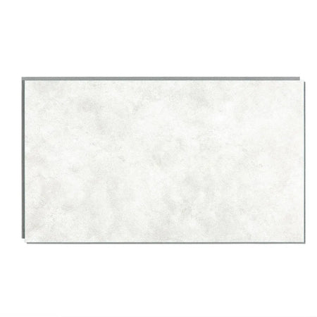 Dumawall+ Cloudy White Wall Tile 65x37.5cm – Waterproof White Stone-Effect PVC Panel